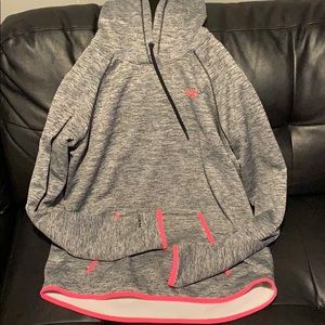 Fun under armor black and white hoodie